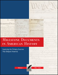 Go to Milestone Documents in American History
